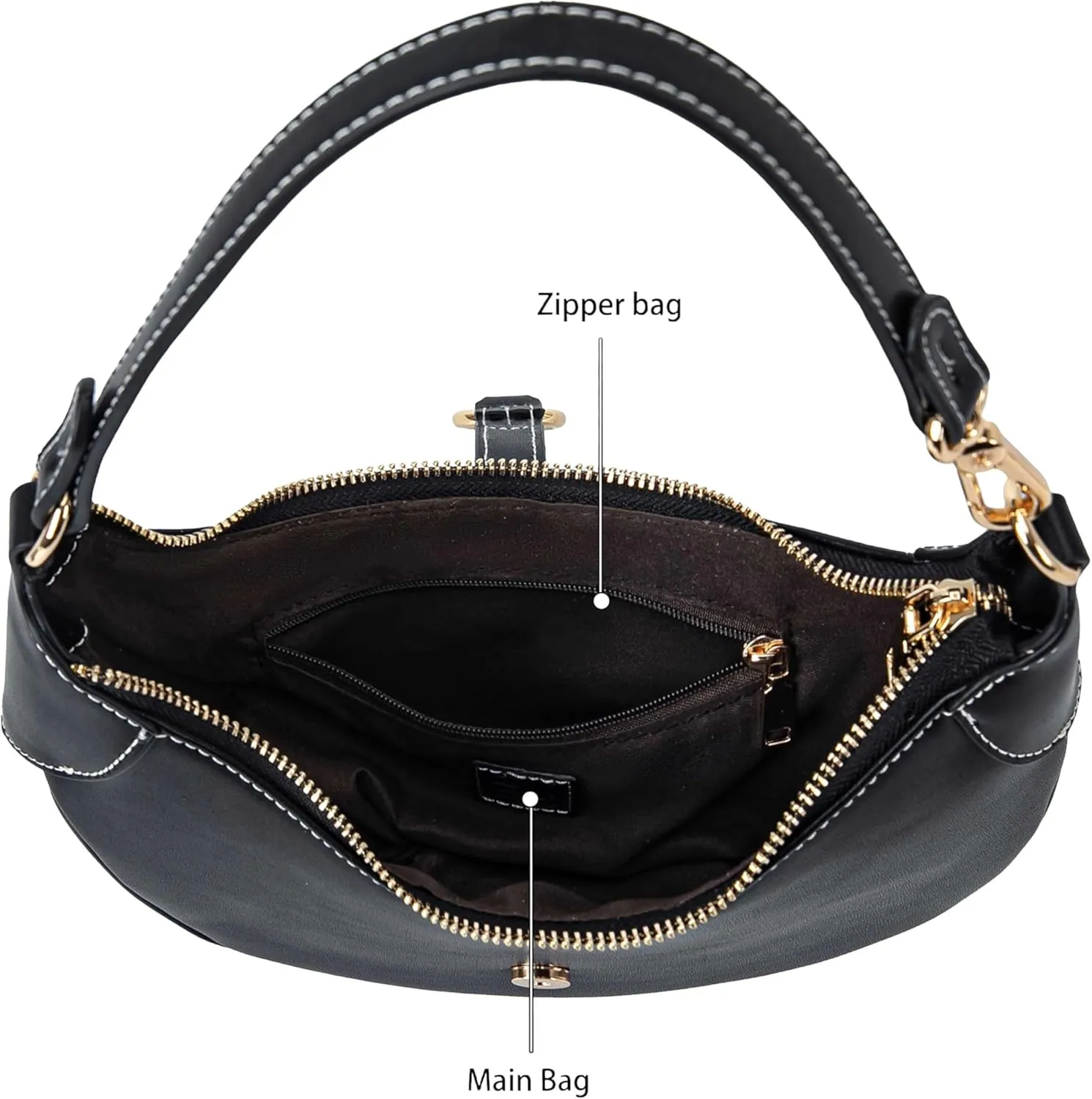 MKF Collection Shoulder Bag for Women, Weave Vegan Leather Hobo Bag Top Handle Handbag Purse by Mia K