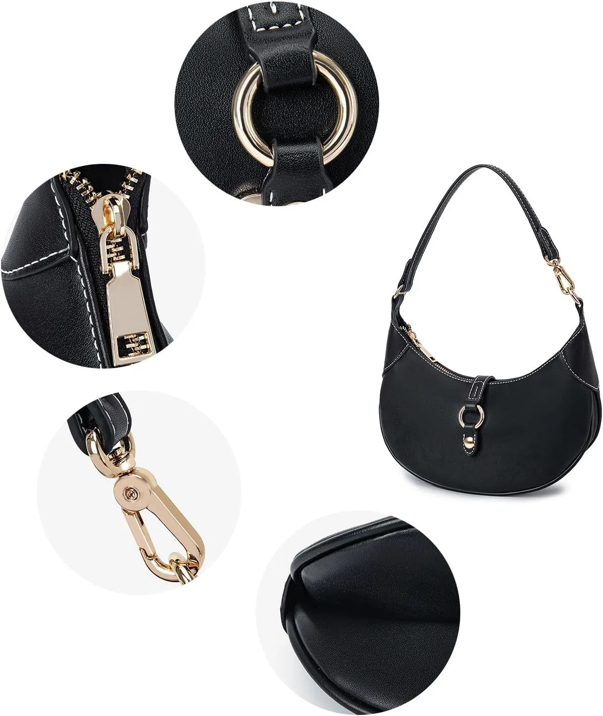 MKF Collection Shoulder Bag for Women, Weave Vegan Leather Hobo Bag Top Handle Handbag Purse by Mia K