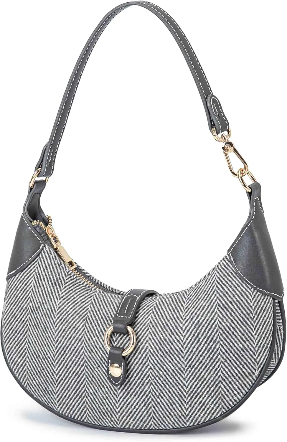 MKF Collection Shoulder Bag for Women, Weave Vegan Leather Hobo Bag Top Handle Handbag Purse by Mia K
