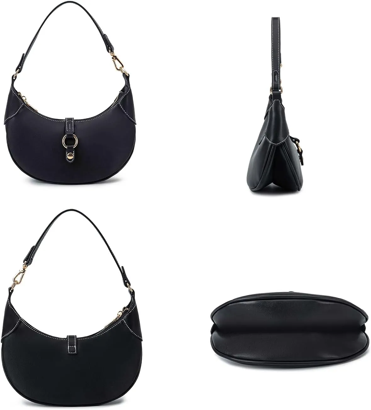 MKF Collection Shoulder Bag for Women, Weave Vegan Leather Hobo Bag Top Handle Handbag Purse by Mia K