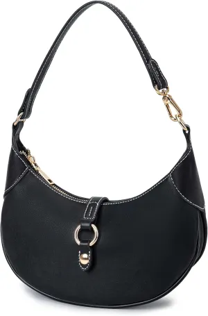 MKF Collection Shoulder Bag for Women, Weave Vegan Leather Hobo Bag Top Handle Handbag Purse by Mia K