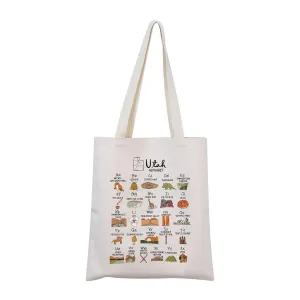 MNIGIU Utah Tote - State Wedding Favor Gift Shoulder Bag - Reusable Tote