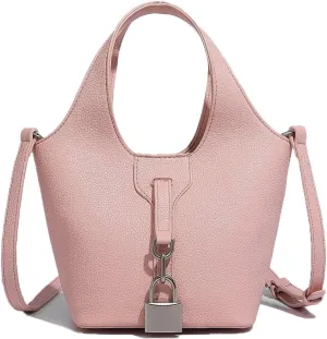 Molodo Shoulder Bags for Women Soft Vegan Leather Bucket Bag Casual Crossbody Bag Handbag Purse