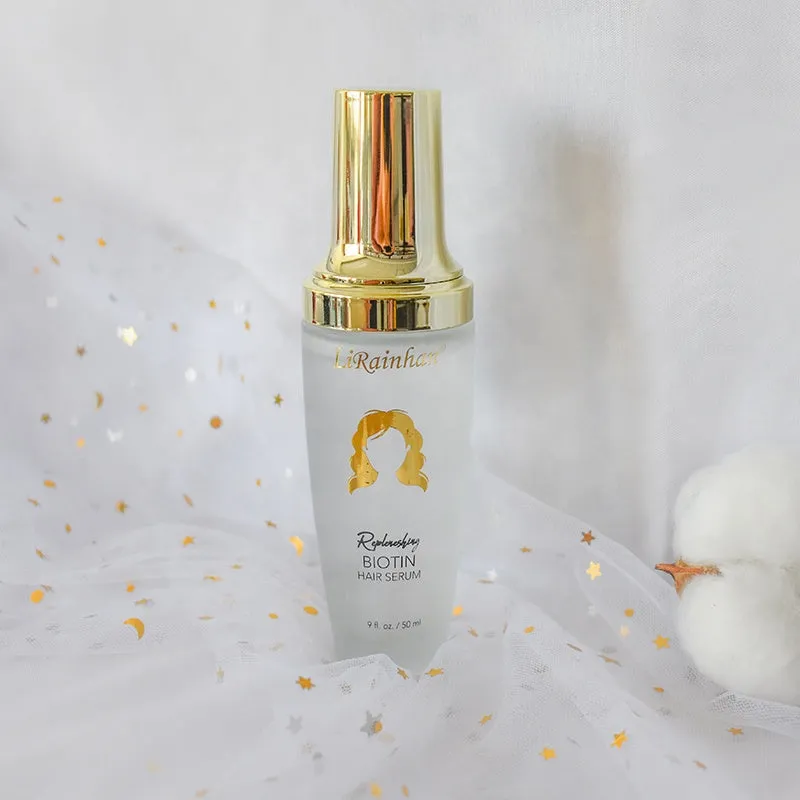Natural Organic Argan Oil & Biotin Hair Growth Serum – Nourish, Strengthen & Promote Hair Growth