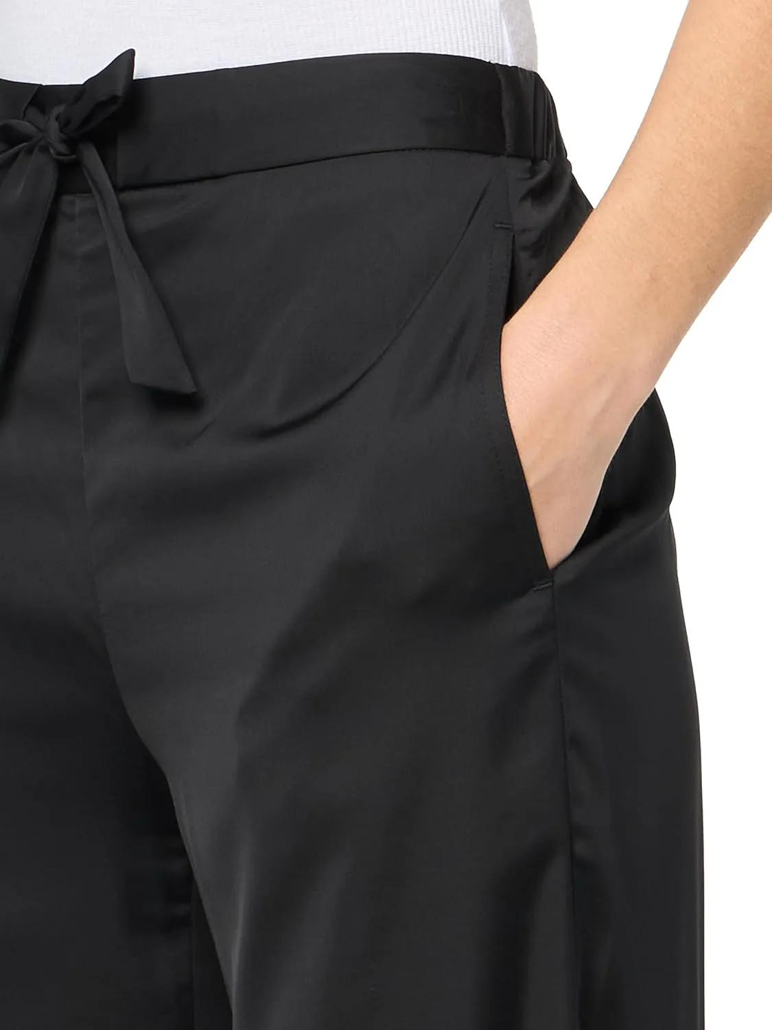NIC ZOE Women's 30.5" Crepe Wide Leg Pant