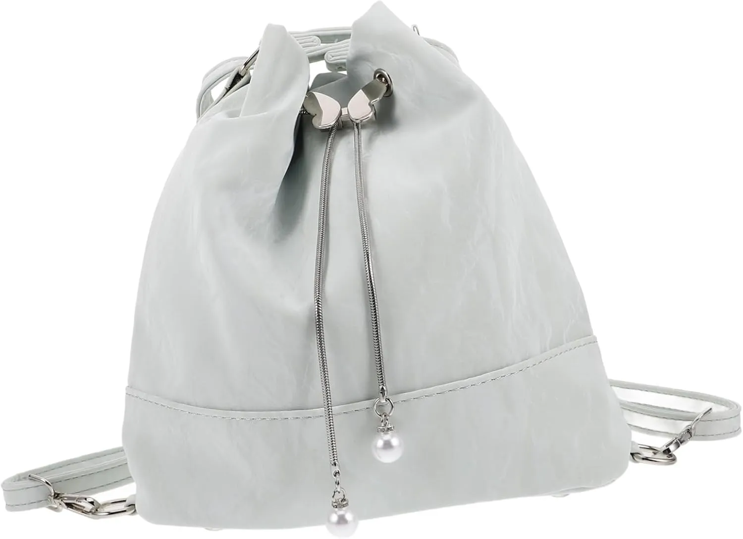 NOLITOY Ergonomic Dual-strap Bucket Tote Bag Large Capacity for Daily Essentials for Work Shopping Travel