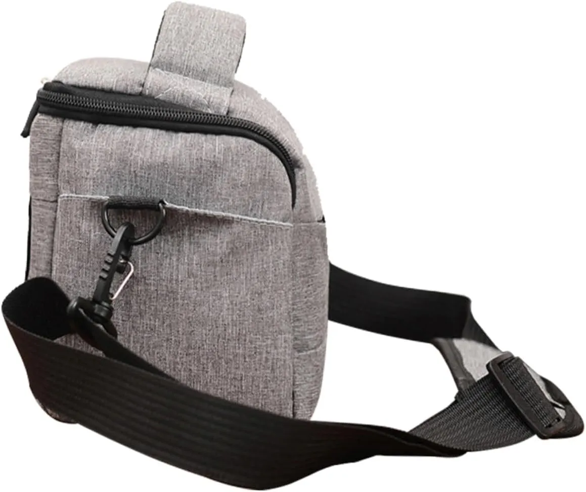 Nylon Camera Bag for Slr and Digital Cameras Versatile Travel Carrying Pouch with Capacity and Multiple Compartments Stylish Cross Body Shoulder Bag
