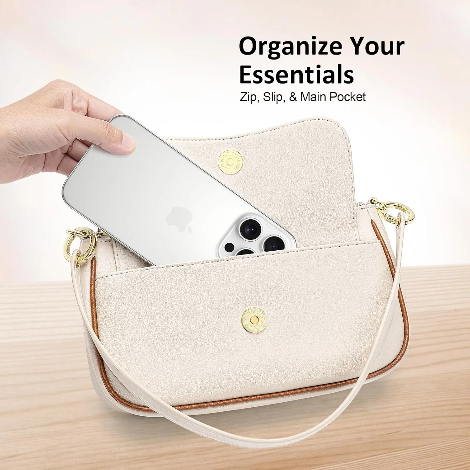 Peacocktion Shoulder Bag for Women Trendy Small Vegan Leather Crossbody Purses Handbags