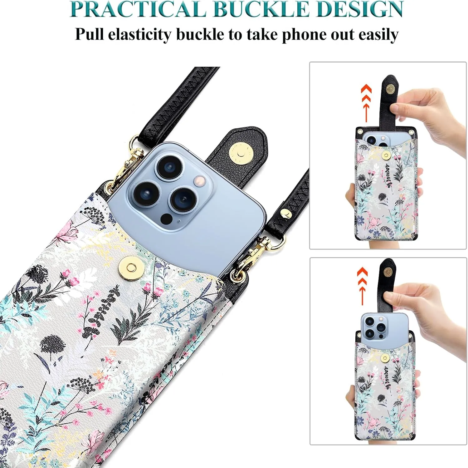 Peacocktion Small Crossbody Cell Phone Purse for Women Travel Lightweight Mini Small Bags for Women with Card Slots