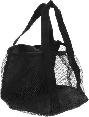 POPETPOP Bowling Bag Wheels Mesh Single Ball Holder Durable Compact for Outdoor Use