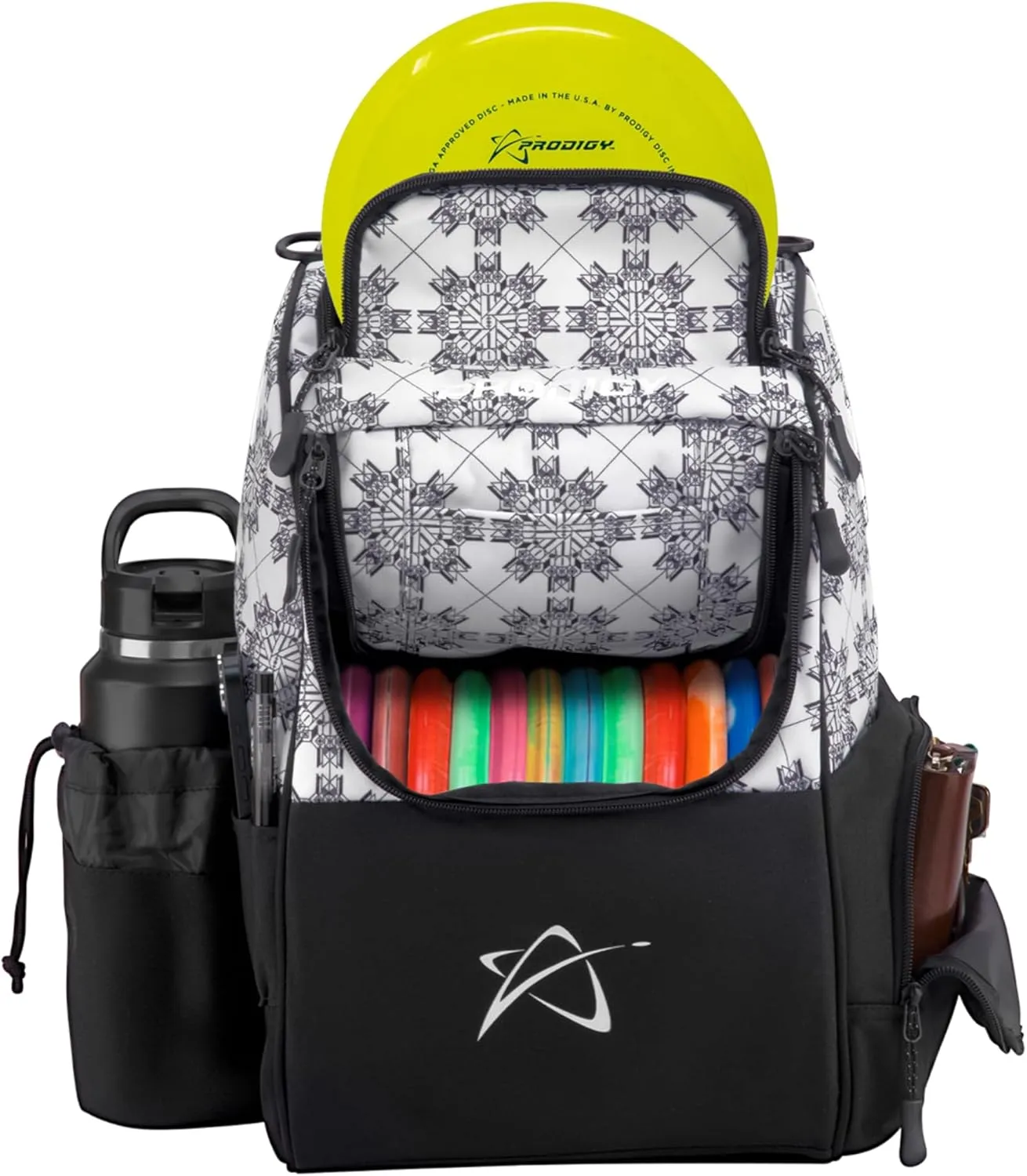 Prodigy Disc Ascent Disc Golf Backpack, Beginner Frisbee Backpack with 18  Disc Capacity, Lightweight Golf Starter Bag, Essential Accessories