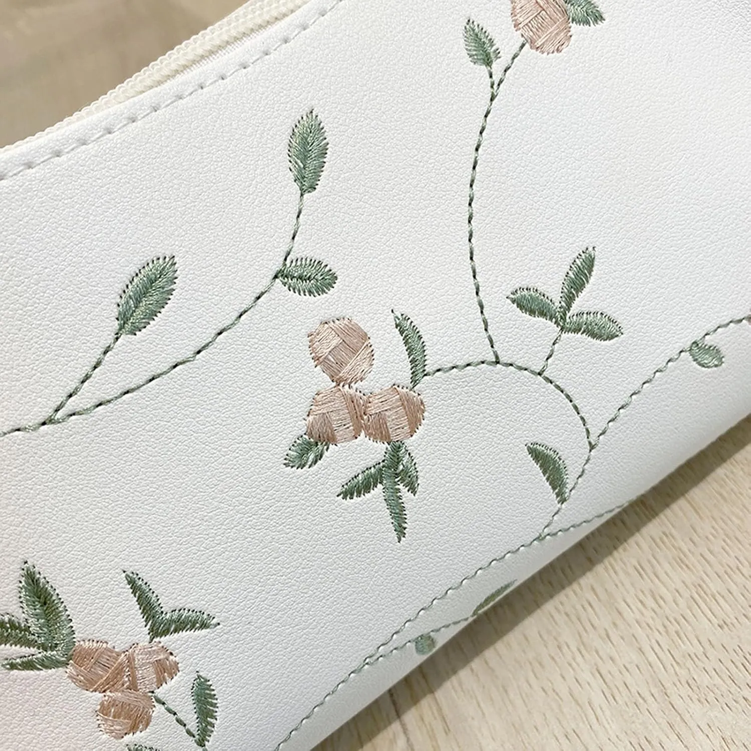 Puffer Tote Bag Mini Artificial Leather Embroidery Underarm Bag Phone Bag Shoulder Bag Messenger Bag For Shopping