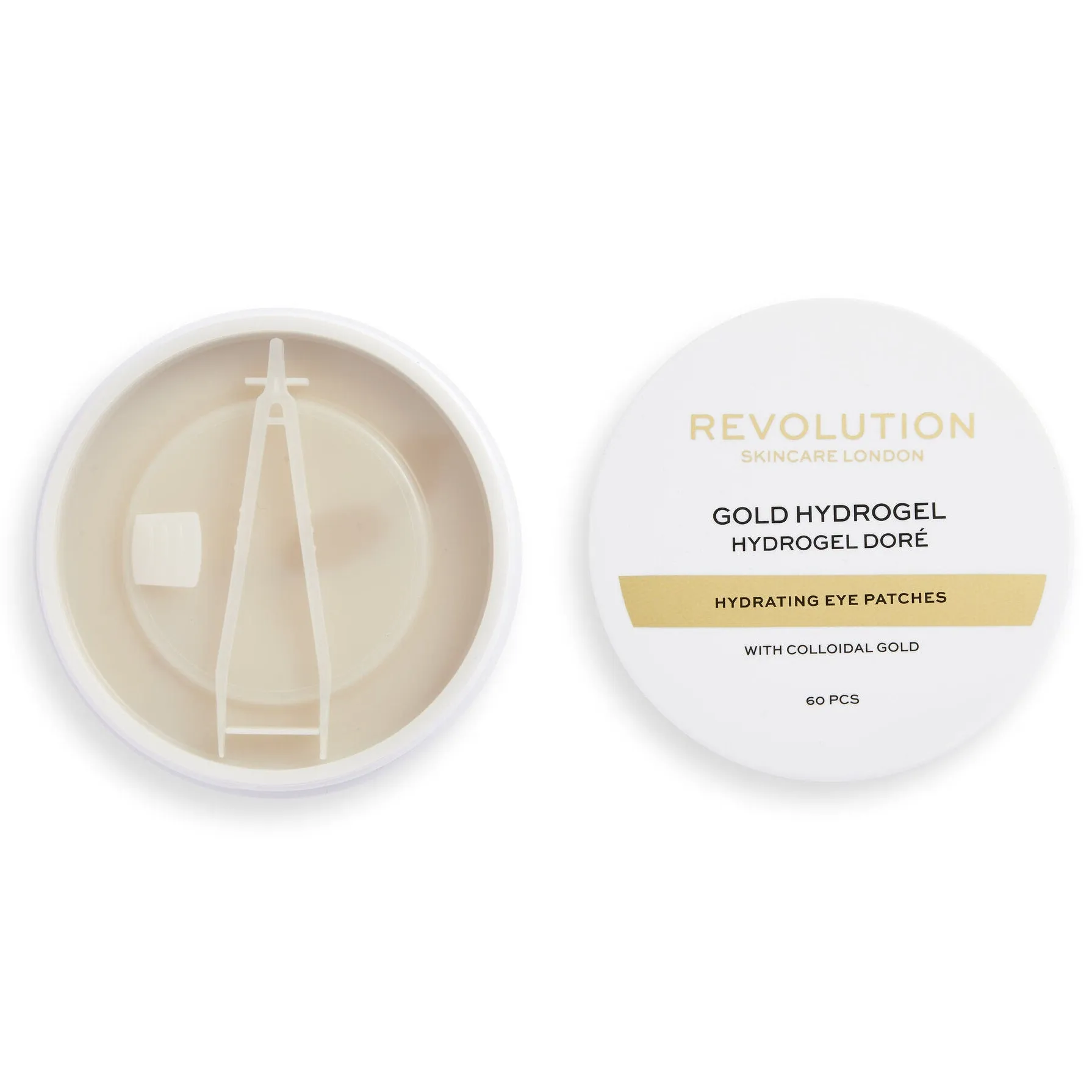 REVOLUTION SKINCARE Gold Eye Hydrogel Hydrating Eye Patches with Colloidal Gold