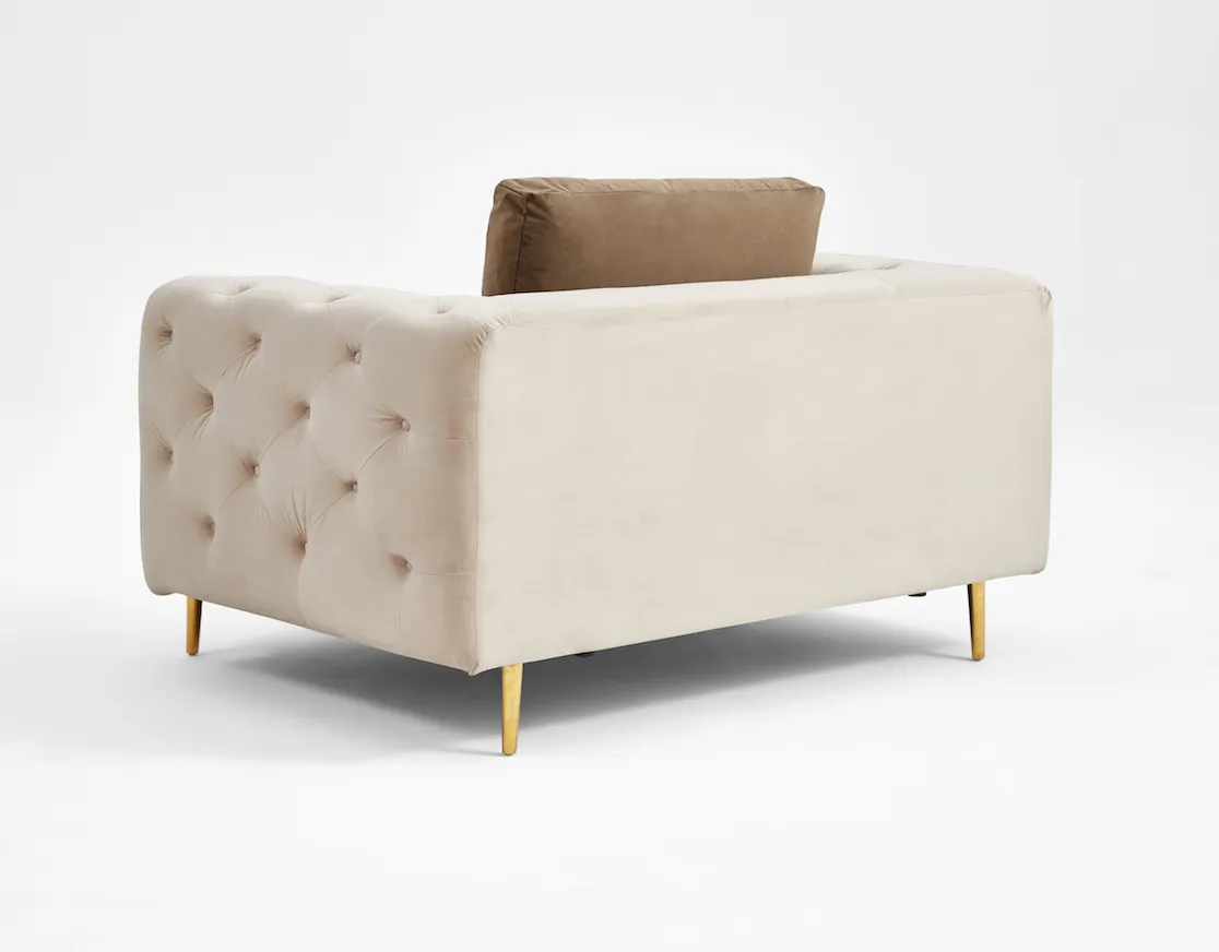 Rubeza Sofia Armchair - Warm Sand