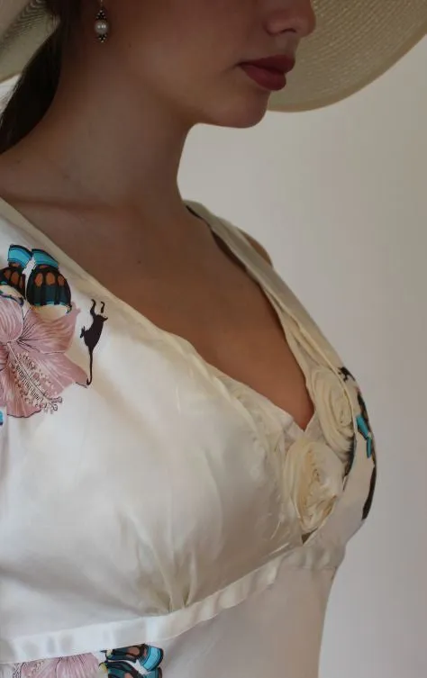 Slip & Dress Set Hummingbird Cream -SALE