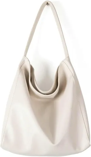 Slouchy Bucket Hobo Bags Women Crescent Shoulder Bag Crossbody Purse Trendy Satchels Cute Top-handle Travel Tote Handbag