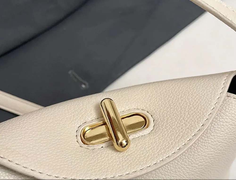 Slouchy PU Leather Crescent Hobo Bags Women Trendy Bucket Crossbody Purse Satchels Shoulder Bag Top-handle Tote Handbag