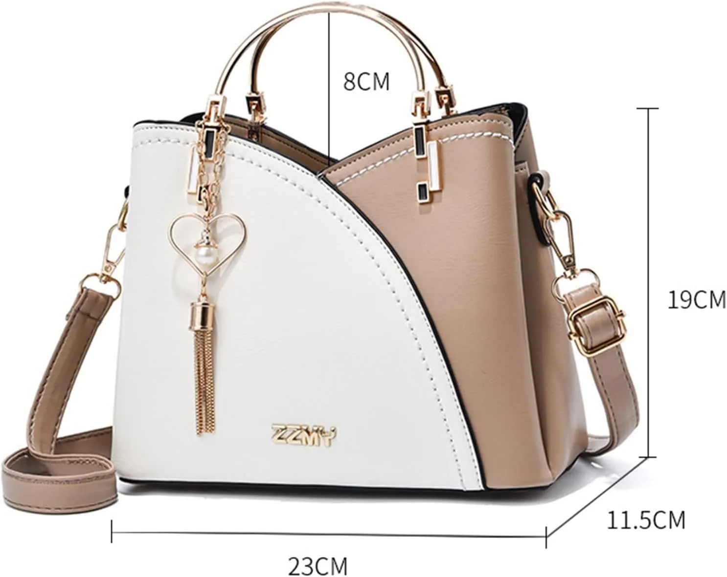 Spring And Summer Trendy Bags Ladies Handbags Shoulder Messenger Bags Large Capacity Handbag Fashion (D, One Size)