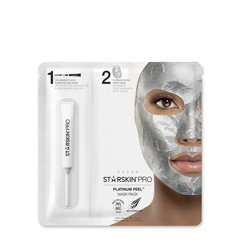 STARSKIN Platinum Peel Mask Pack