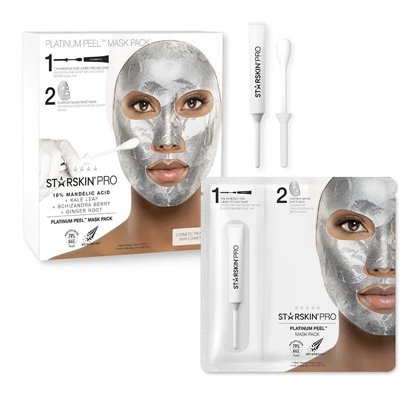 STARSKIN Platinum Peel Mask Pack