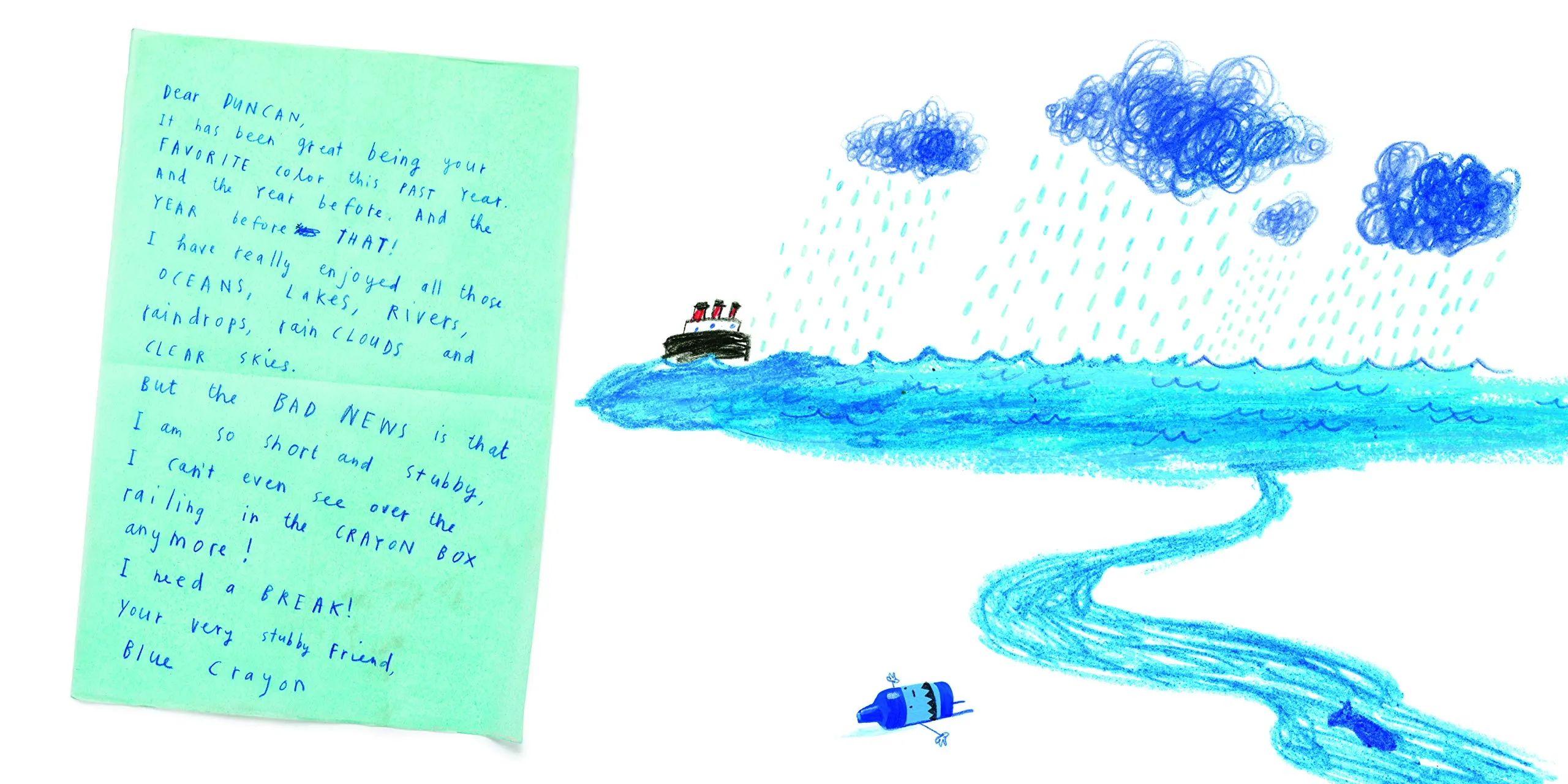 The Day the Crayons Quit