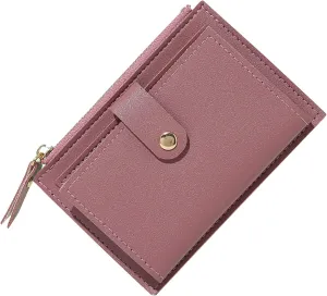 Tote Bag For Women Ladies Zip Purse Card Slot Wallet Leather Mini Small Card Purses Wallets For Shopping Travel Essential E