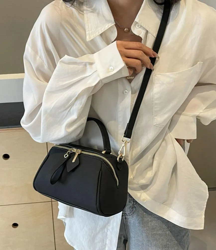 Tote Bag for Women Retro Vegan Leather Crossbody Bags Classic Clutch Shoulder HandBags Purses with Zipper Closure