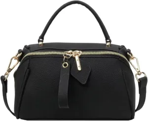 Tote Bag for Women Retro Vegan Leather Crossbody Bags Classic Clutch Shoulder HandBags Purses with Zipper Closure