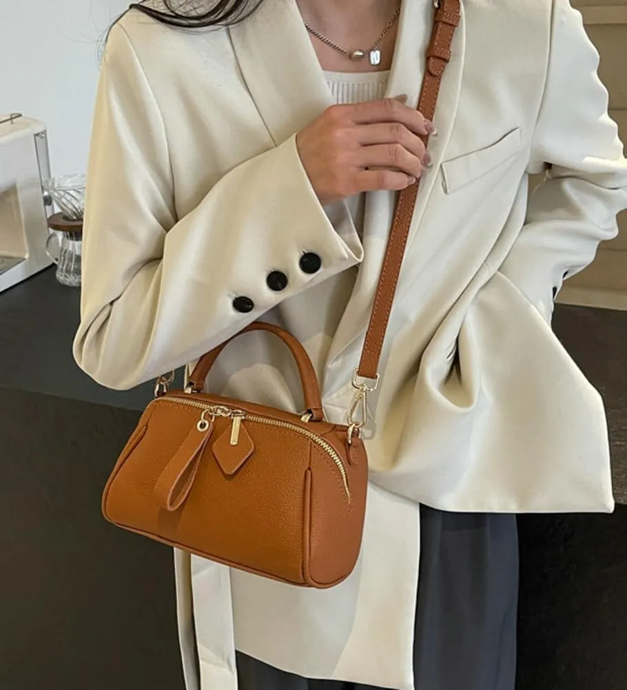 Tote Bag for Women Retro Vegan Leather Crossbody Bags Classic Clutch Shoulder HandBags Purses with Zipper Closure