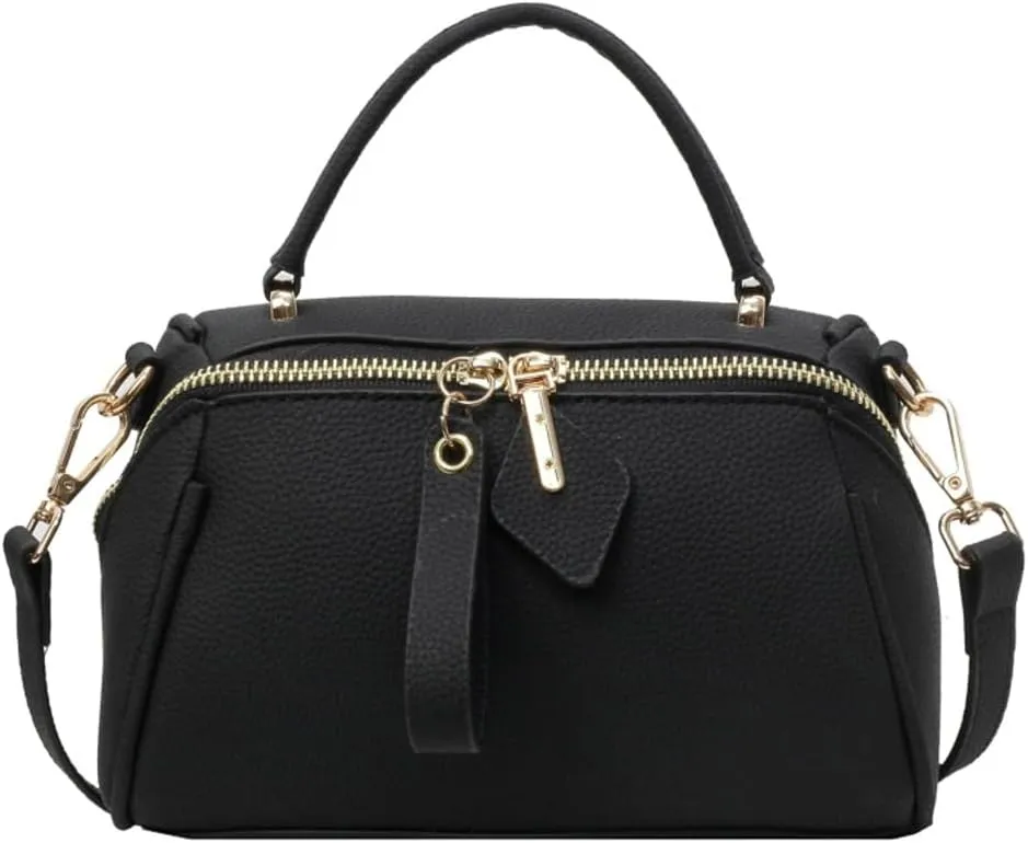 Tote Bag for Women Retro Vegan Leather Crossbody Bags Classic Clutch Shoulder HandBags Purses with Zipper Closure