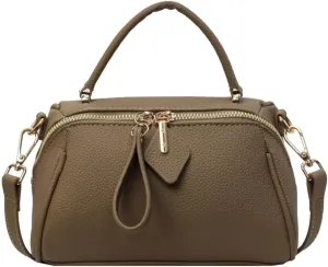 Tote Bag for Women Retro Vegan Leather Crossbody Bags Classic Clutch Shoulder HandBags Purses with Zipper Closure