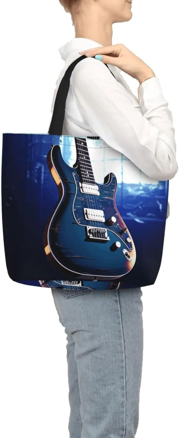 Tote Bag for Women Reusable Grocery Bags Boho Elephant Tote Bag with Inner Pocket Travel Tote for Shopping