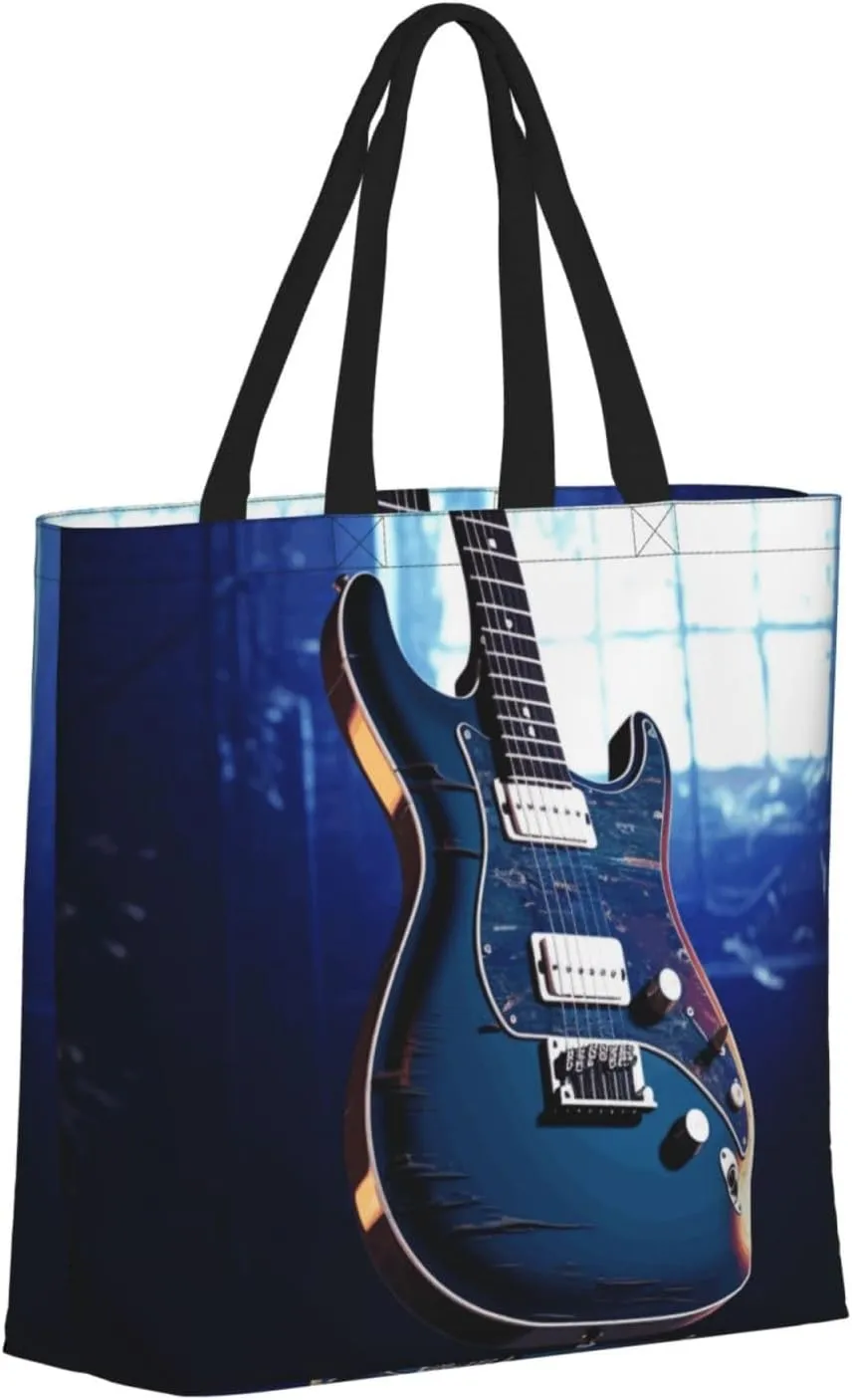 Tote Bag for Women Reusable Grocery Bags Boho Elephant Tote Bag with Inner Pocket Travel Tote for Shopping