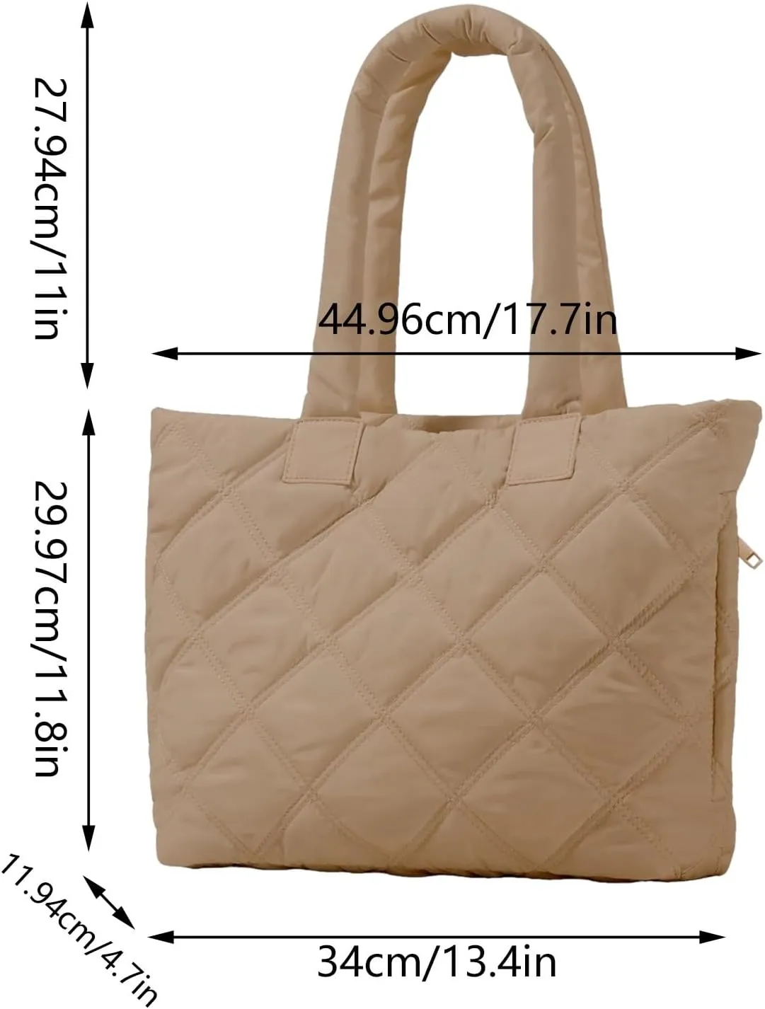 Tote Bag for Women Underarm Shoulder Bag Lightweight Laptop Bags Hobos Reusable Work School Shopping Bags Clutches Handle Bag