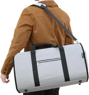 Travel Duffel Bags - Travel Suit Carrier, Lightweight Garment Bag | Multifunctional Waterproof Garments Organizer, Nylon Tote Travels Case with Zipper for Clothing Compact Holders Business Trip