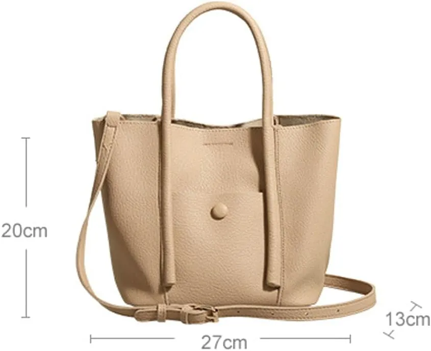Trendy Tote Bag Women 2025 Large Vegan Shoulder Crossbody Bags Satchel Top Handle Purses Classic Bucket Handbags