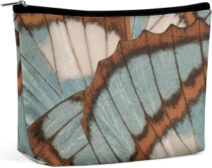 Vintage Classic Personalized Makeup Bag, Sail PU Cosmetic Bag Travel Makeup Bag,Zipper Makeup Pouch for Women-Toiletry Bags for Traveling Women
