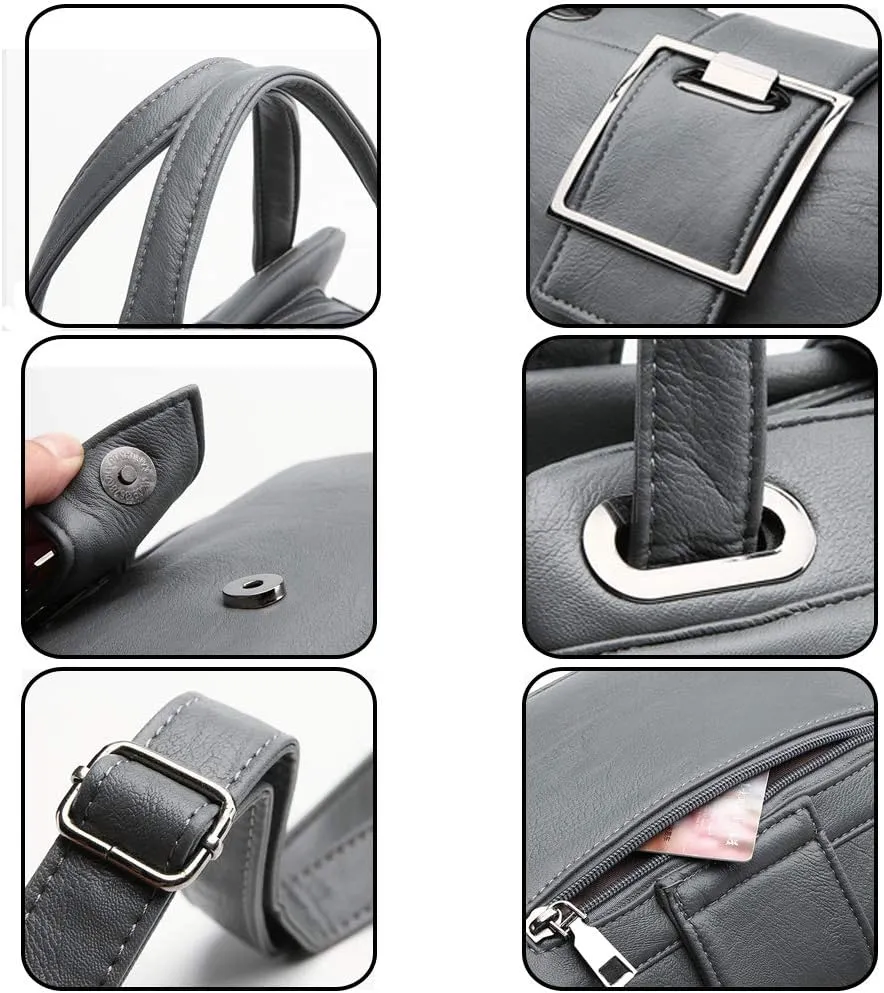 Women Handbags Tote Bag Fashion Hobo PU Leather Shoulder Bag Messenger Bag