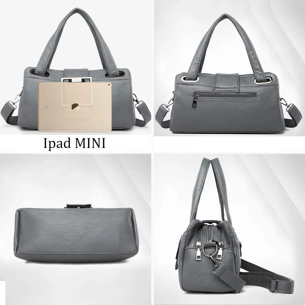 Women Handbags Tote Bag Fashion Hobo PU Leather Shoulder Bag Messenger Bag