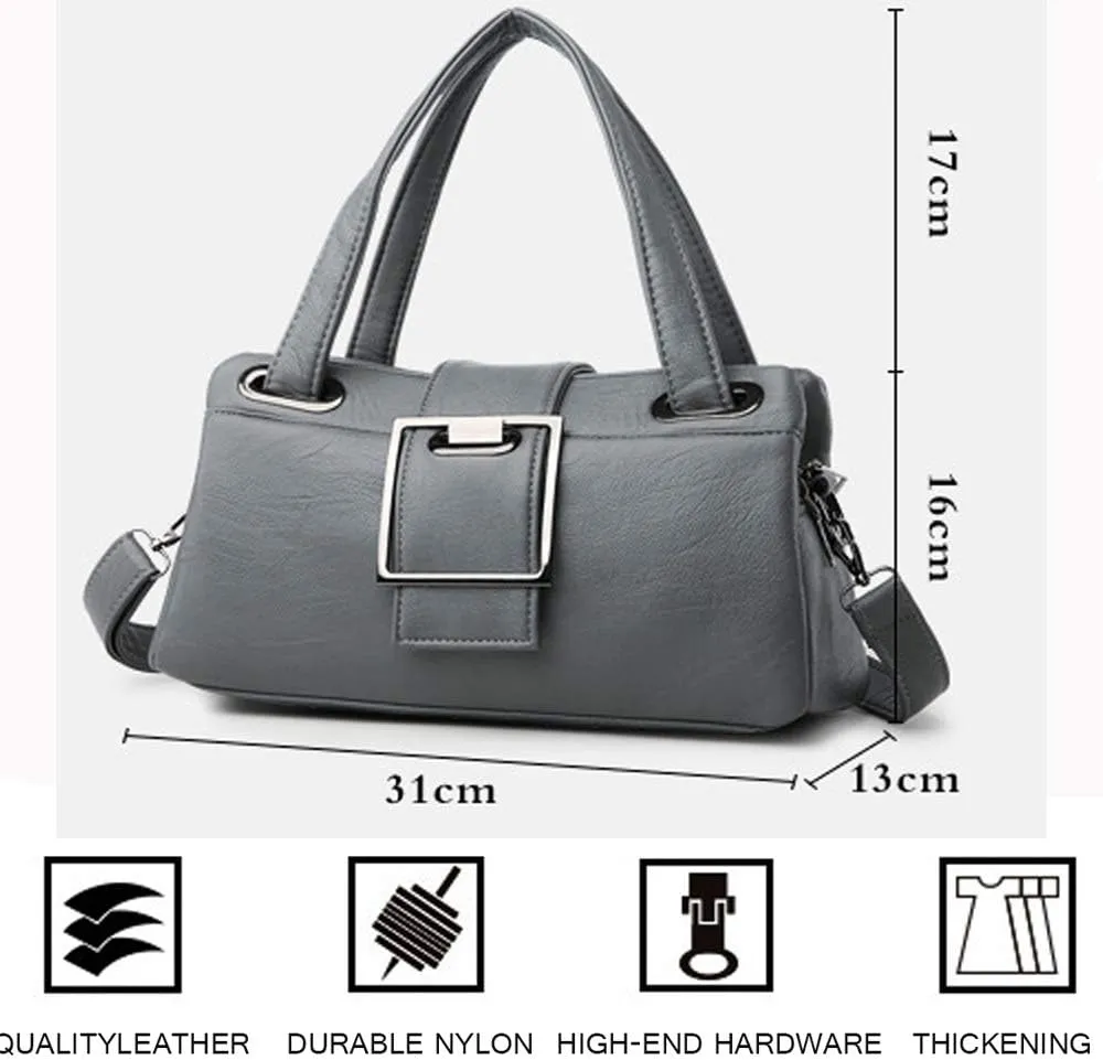 Women Handbags Tote Bag Fashion Hobo PU Leather Shoulder Bag Messenger Bag