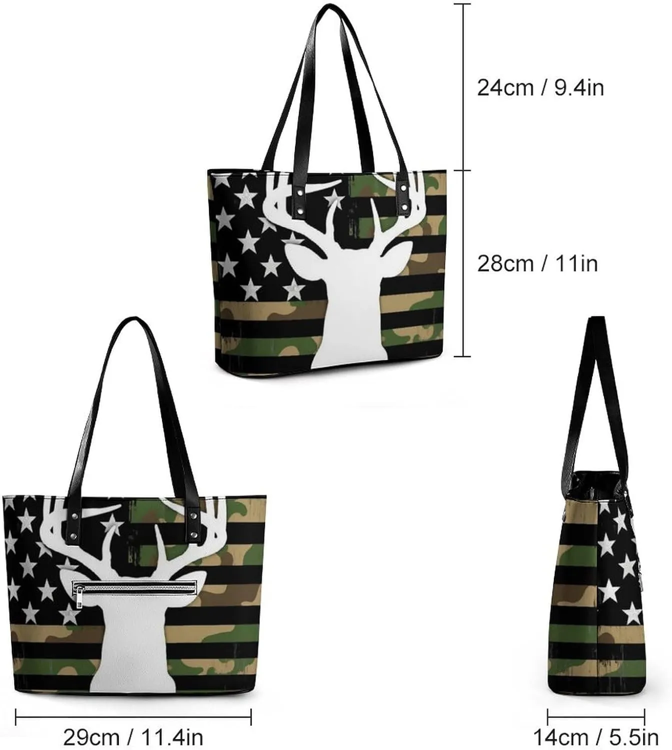 Women's Elegant Leather Shoulder Bag Casual Chic Handbag For Daily Use