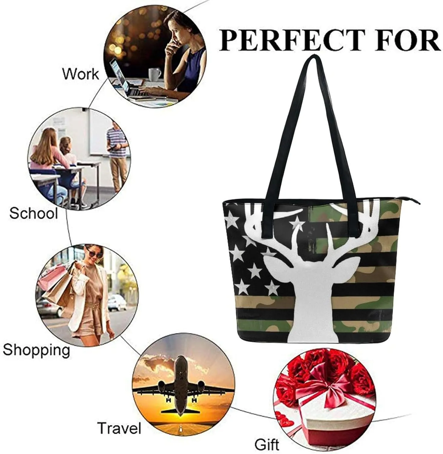Women's Elegant Leather Shoulder Bag Casual Chic Handbag For Daily Use