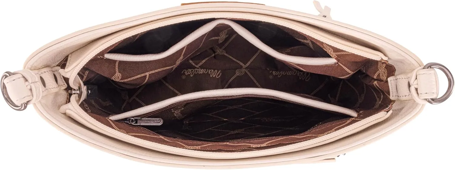 Wrangler Crossbody Bags for Women Lightweight Handbags and Purses Travel Shoulder Purse
