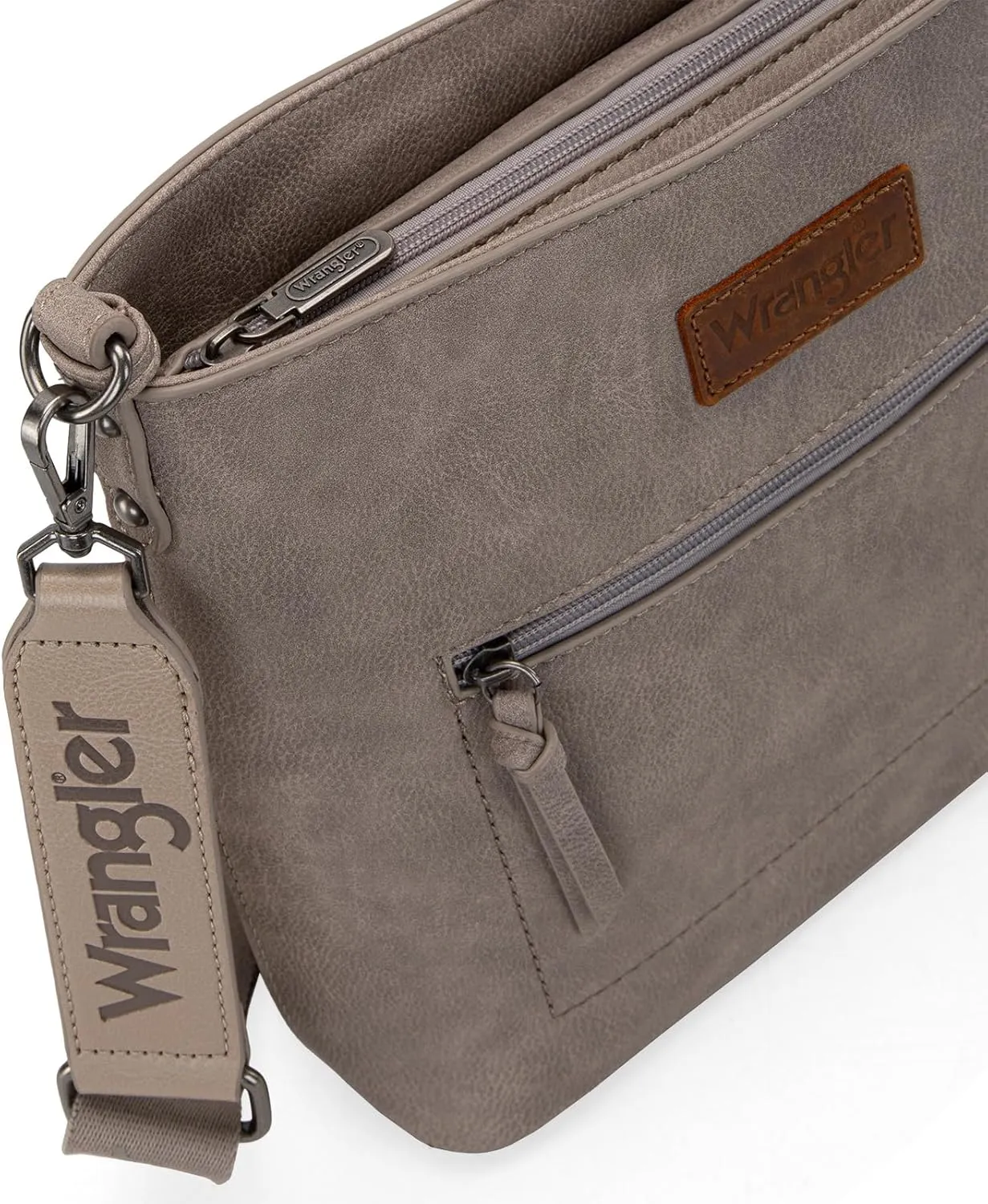 Wrangler Crossbody Bags for Women Lightweight Handbags and Purses Travel Shoulder Purse