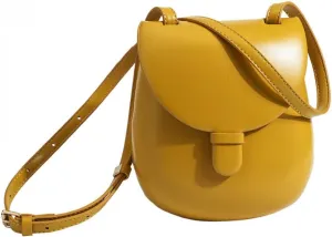 Yellow Saddle Bag Purses for Women Fashion Yellow Purses Small Cute Purse Square Purse for Daily Party