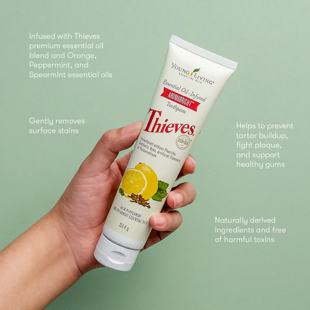 Young Living Thieves® AromaBright Toothpaste