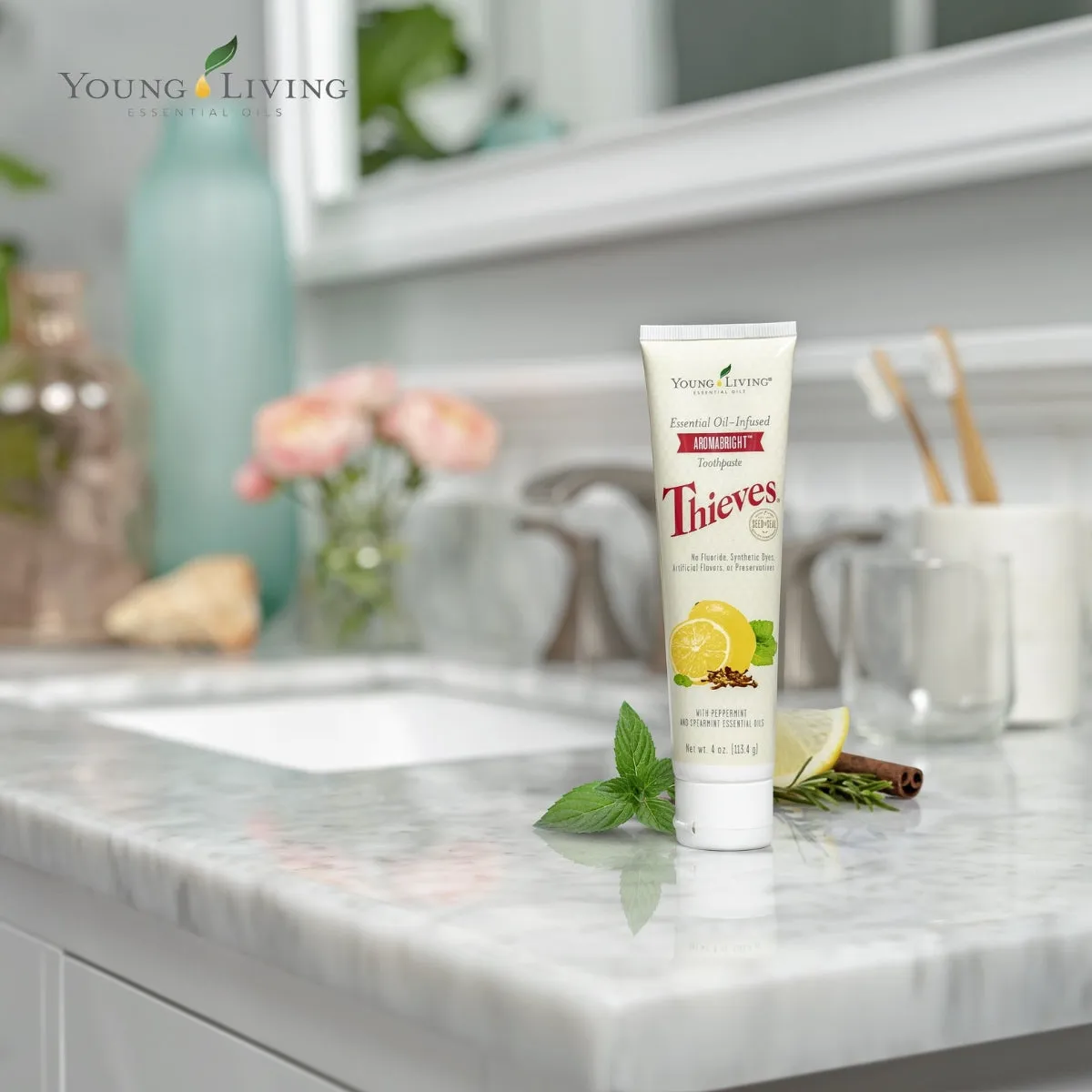 Young Living Thieves® AromaBright Toothpaste